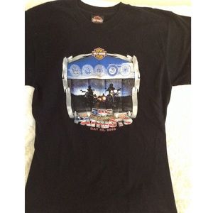 2006 Ride of the Patriot Harley shirt